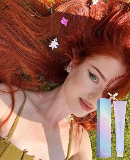 613# 금발 색상 길이 4