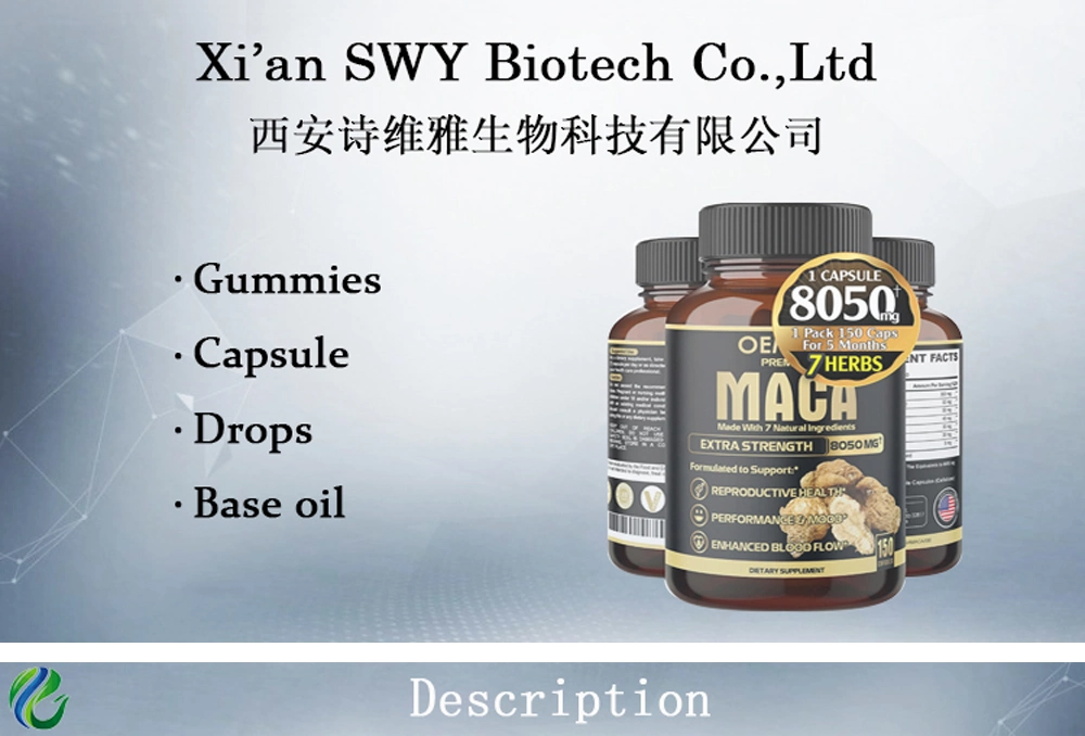 OEM Healthy Supplement Male Product Saw Palmetto Capsules